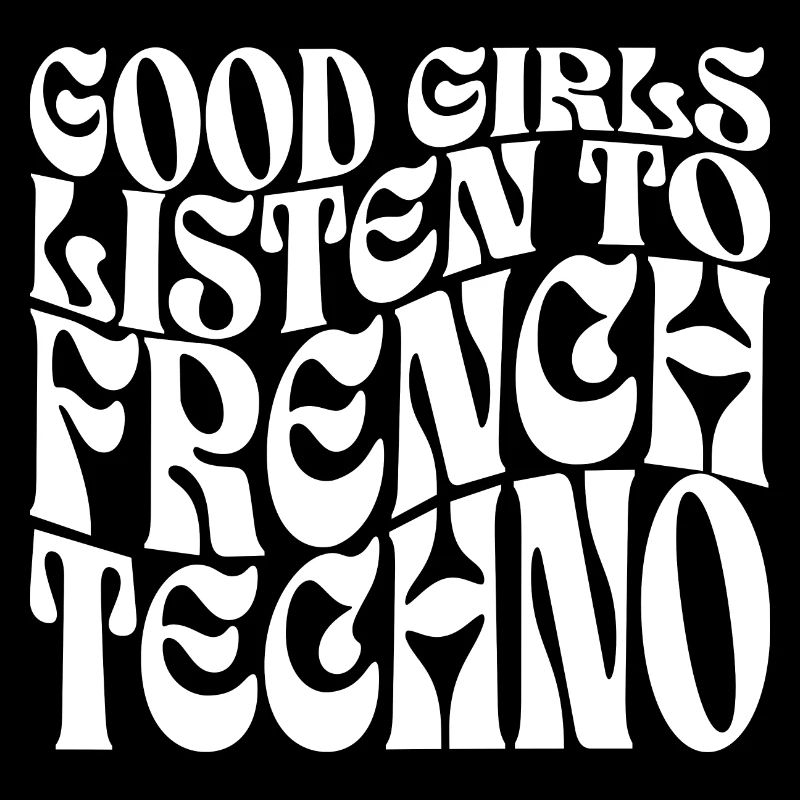 Filles Écoutent De La Techno Française