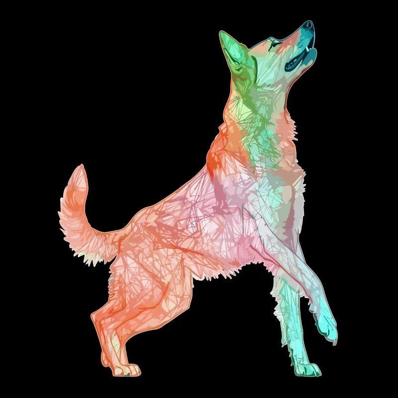 Arty Shepherd Lover Deutscher Schäferhund