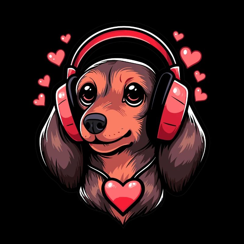 EDM Teckel Chien DJ Mélomane Teckel