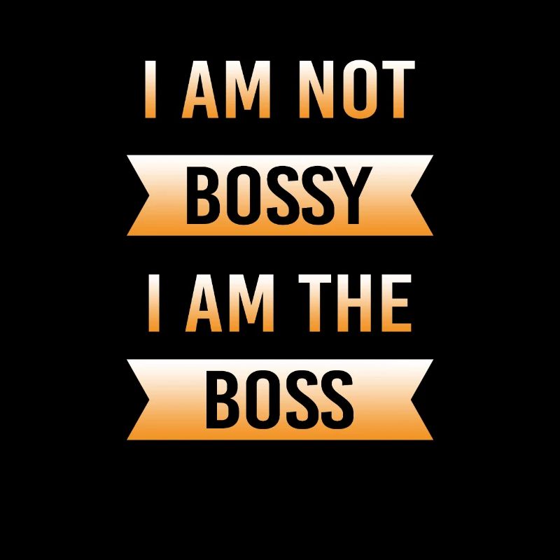 Bossy Boss Chef Chefin Führungskraft Mutter