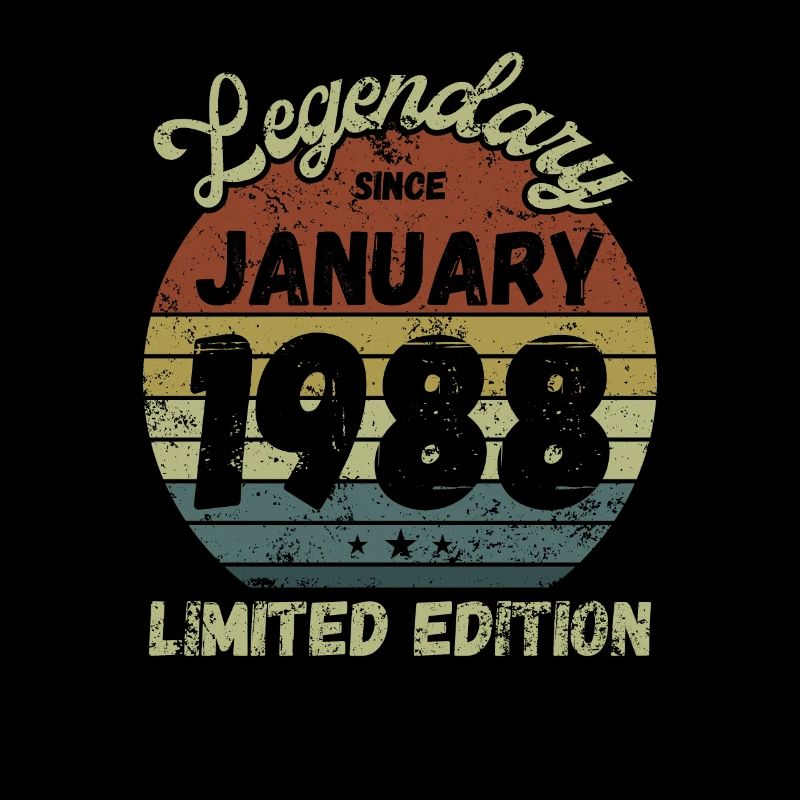 Legendary since January 1988 - Geburtstag