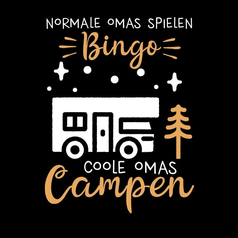 Campen Camper Camping Oma