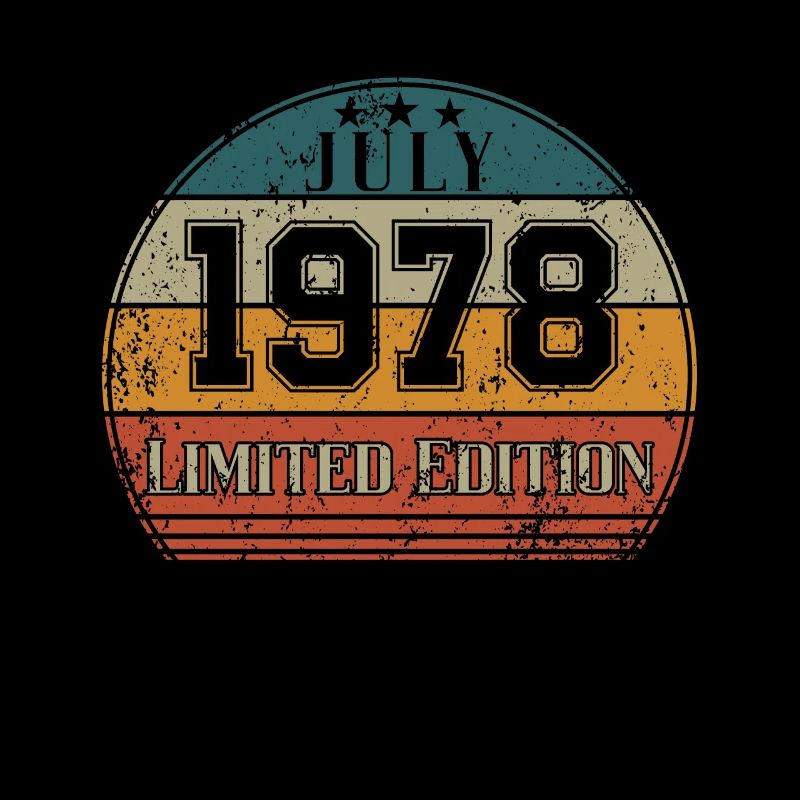 Geburtstag - Limited Edition Juli 1978