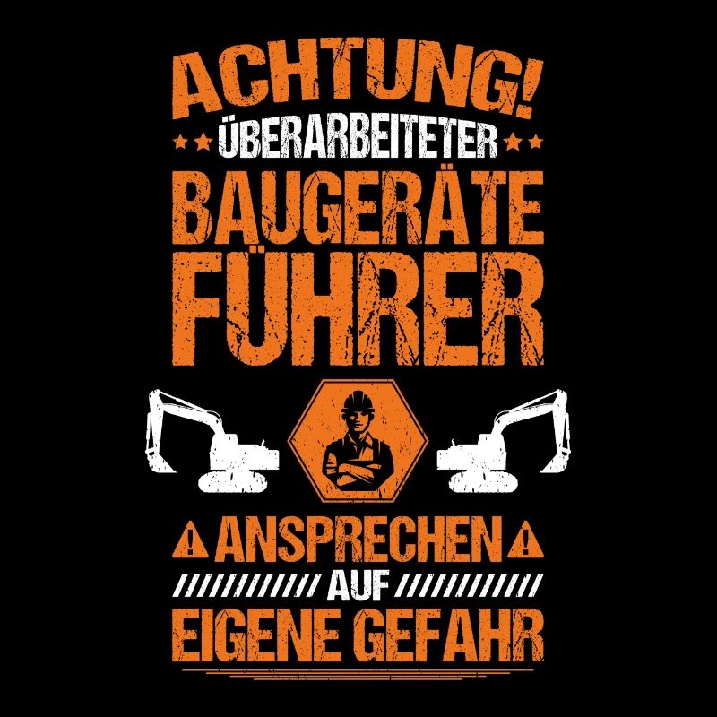 Baugeräteführer Kranführer Baggerfahrer Baugeräte