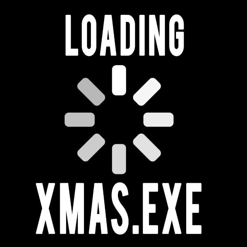Joueur drôle de cadeau de Noël de programmeur