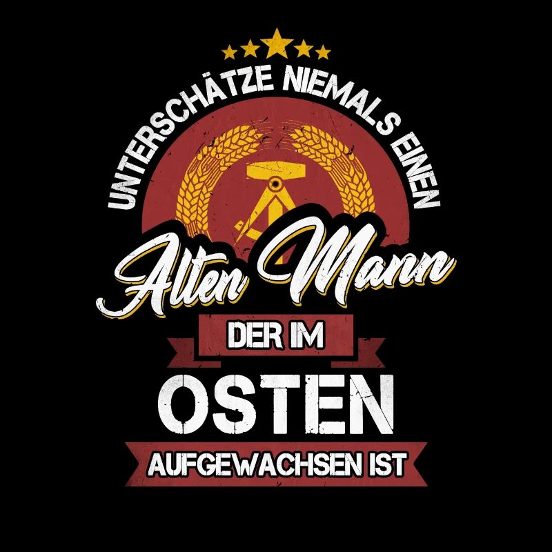 UNTERSCHÄTZE NIEMALS EINEN ALTEN MANN OSTEN DDR