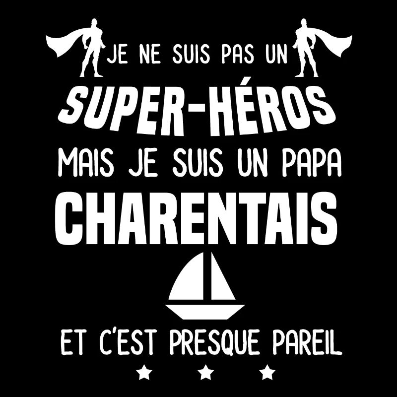 papa charentais bateau super héros papa charente