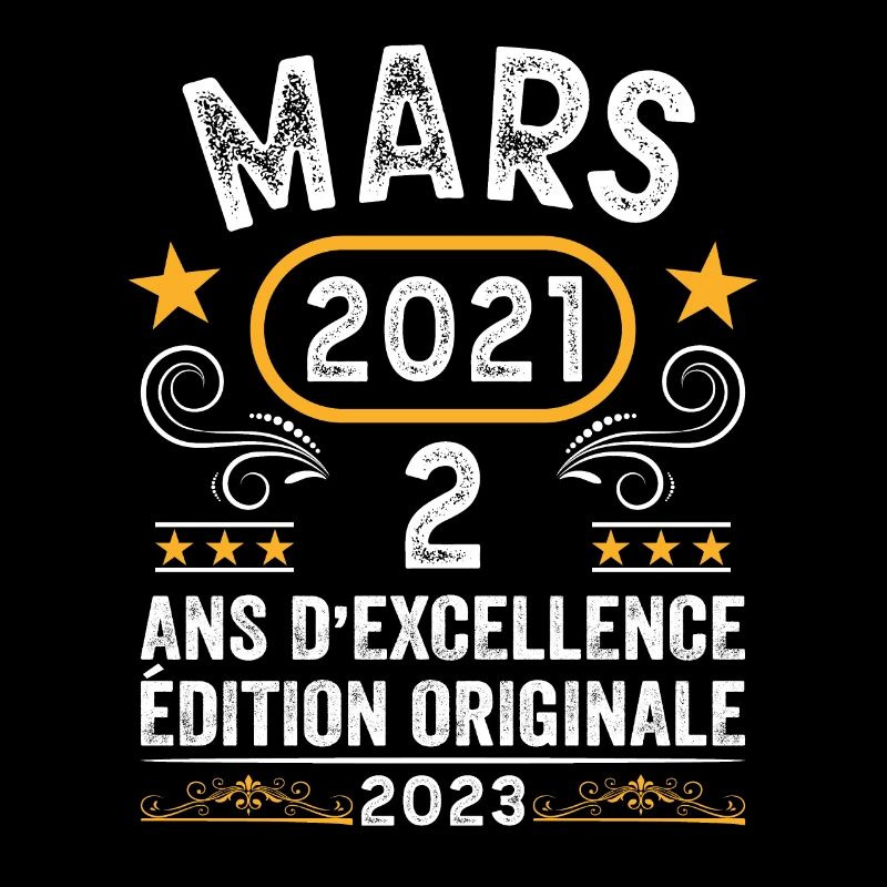 Anniversaire Vintage Idée Cadeau Mars 2021 2