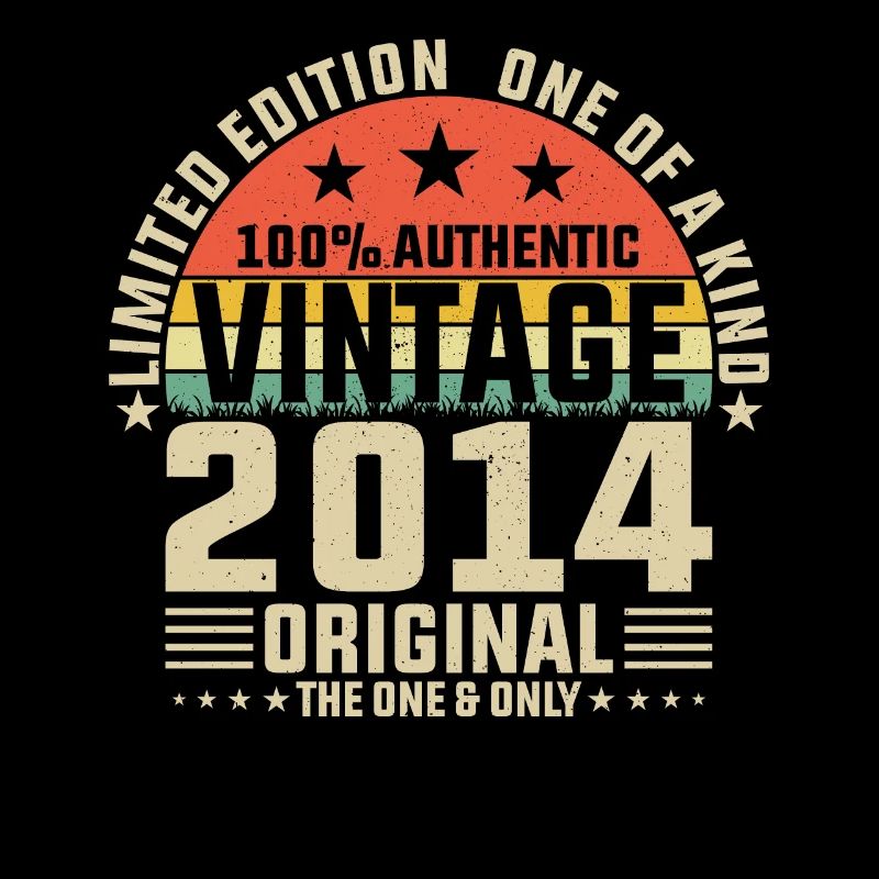 2014 - Vintage Geburtstags-Geschenk