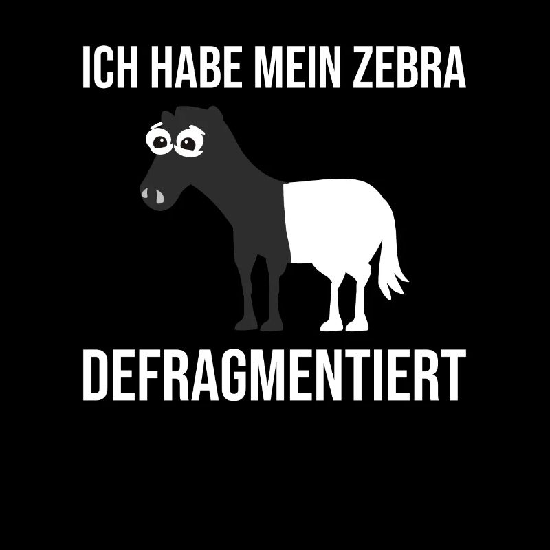 Zebra Defragmentiert Computer Programmierer