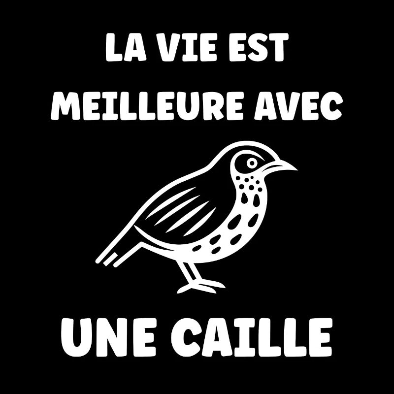 Humour Cailles oiseaux Petite caille