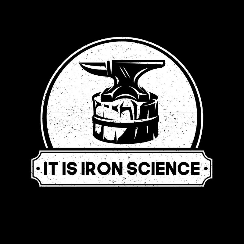 Blacksmithing Anvil It Is Iron Science Gift Idea
