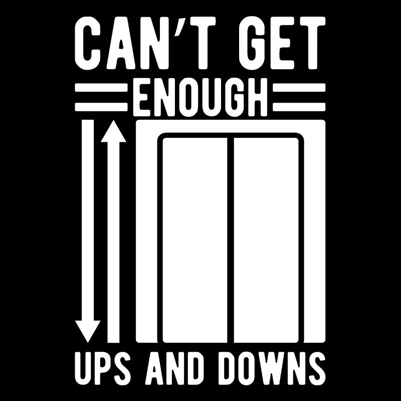 Funny Elevator Mechanic Can´t Get Enough Ups Downs