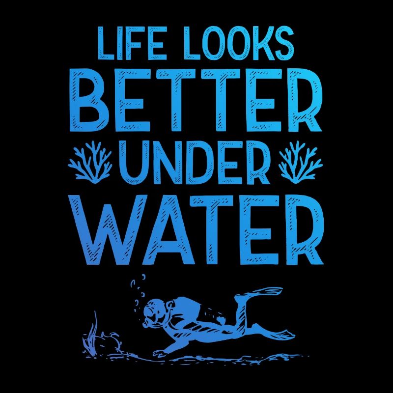 tauchen unter wasser