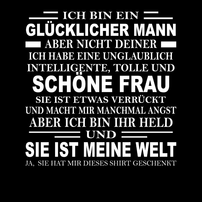 Mann Ehepartner Geschenk Glücklicher Ehemann Kerl