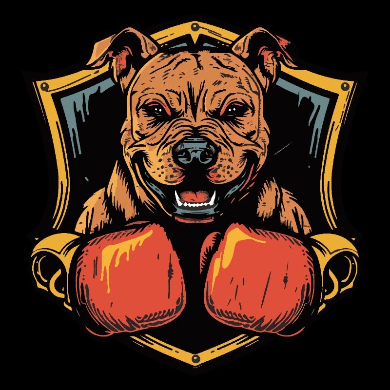 Hund Boxer MMA