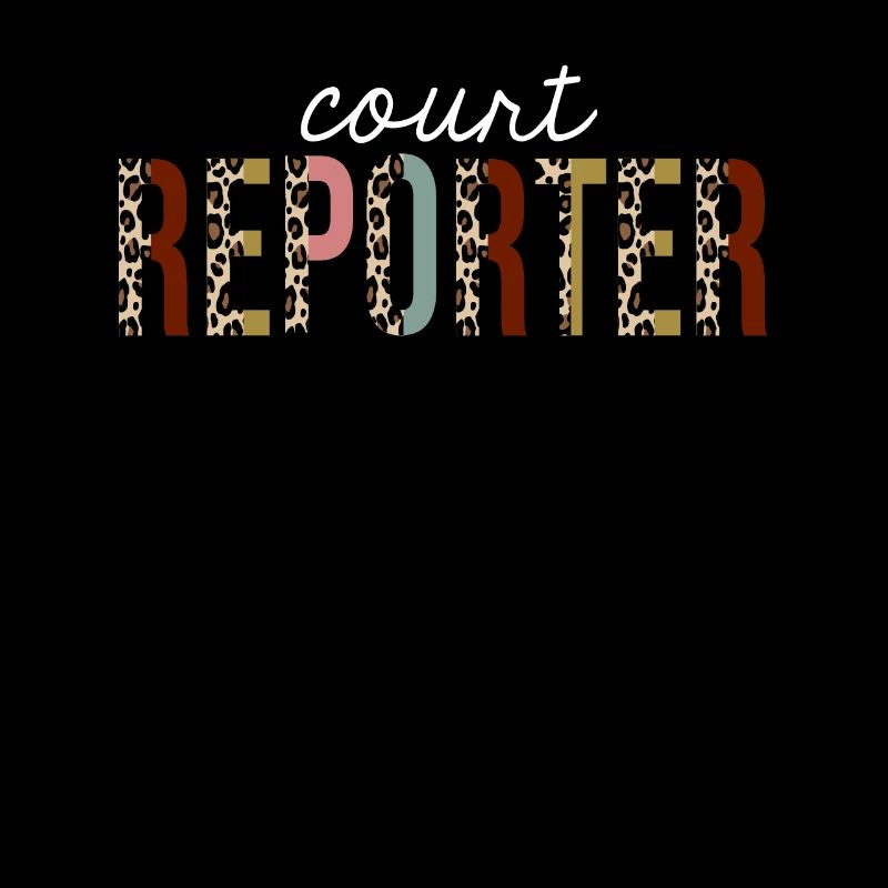 Cadeau drôle d'impression de léopard de journaliste de cour