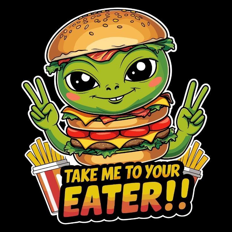 Alien Burger : Emmenez-moi à votre mangeur