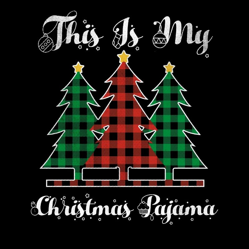 Christmas Elements December Plaid Christmas