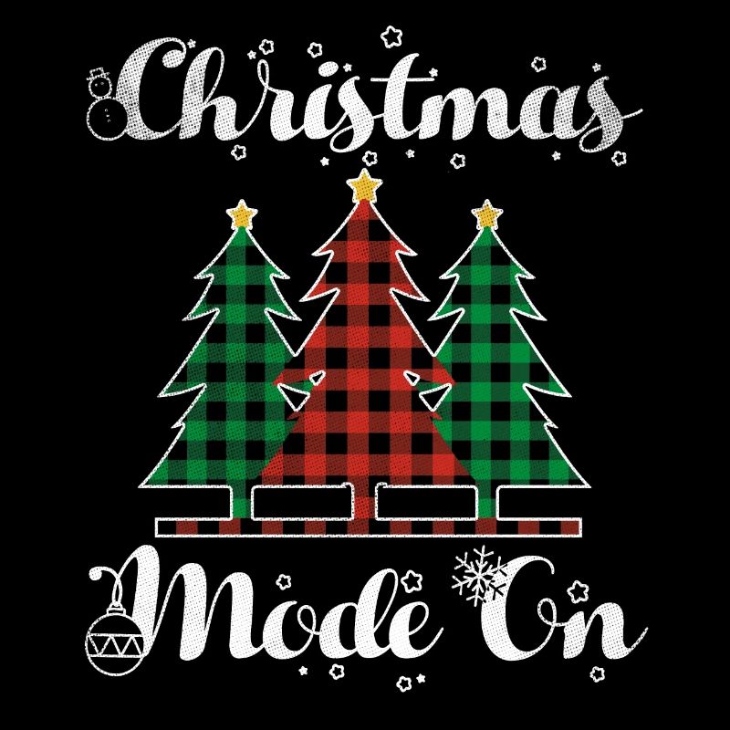 Christmas Element December Mode On Plaid Christmas