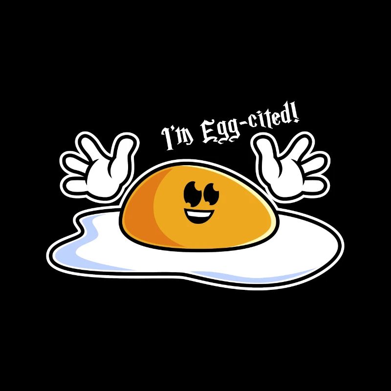 Oeuf excité