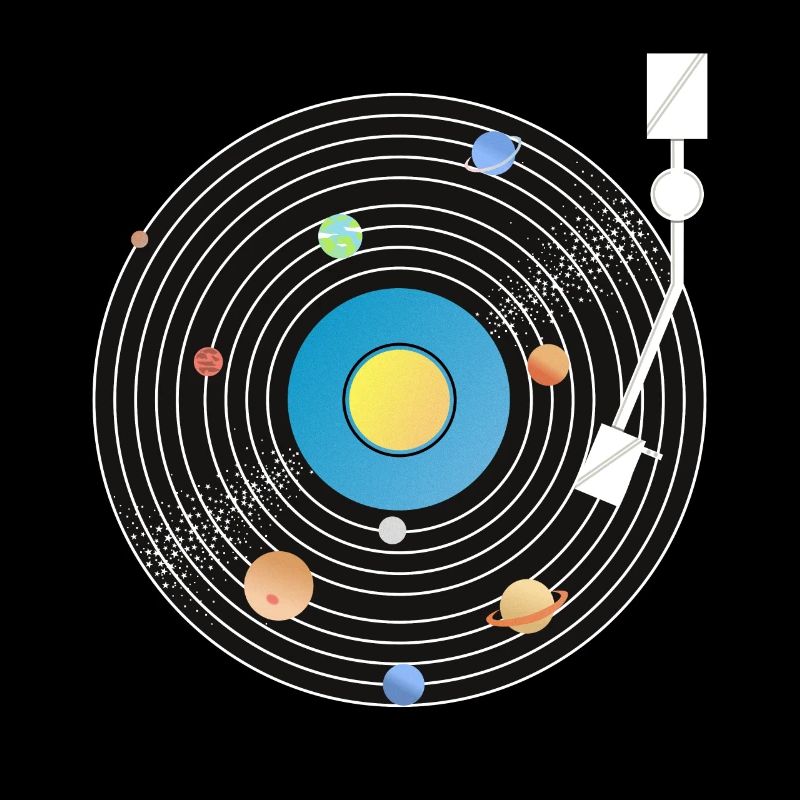 Solar System Vinyl Record