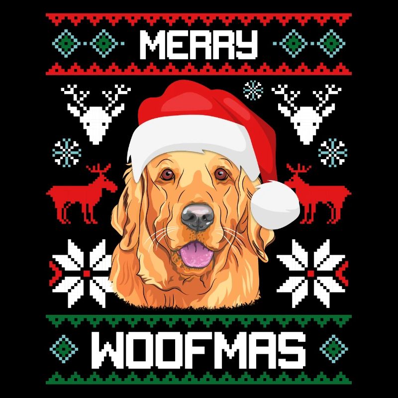 Pull retentissant pour chien Golden Retriever de Joyeux Woofma