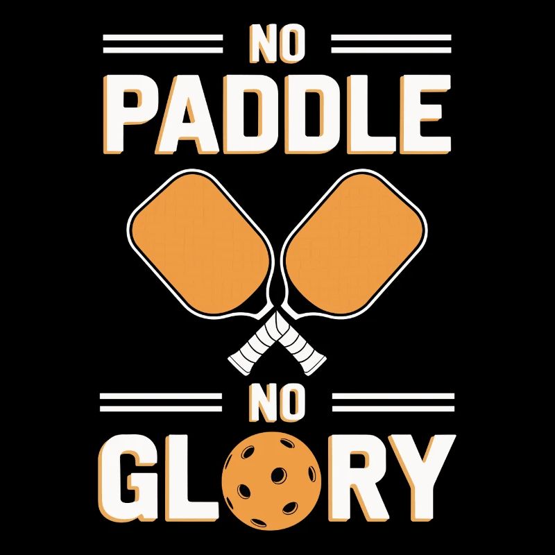 Drôle de pickleball Spurch No Paddle No Glory