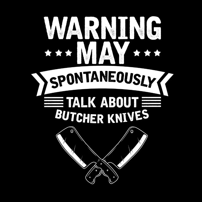 Talk spontaneously about kitchen knife knife collector