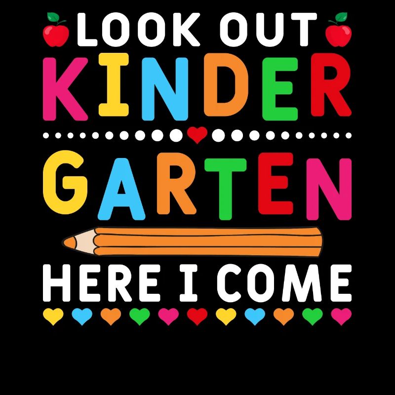 Kindergarten teacher Rainbow colors