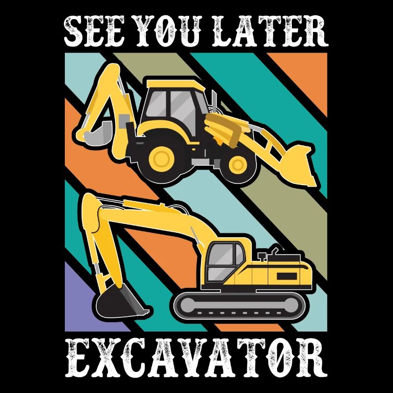 A plus tard Digger drôle de bambin