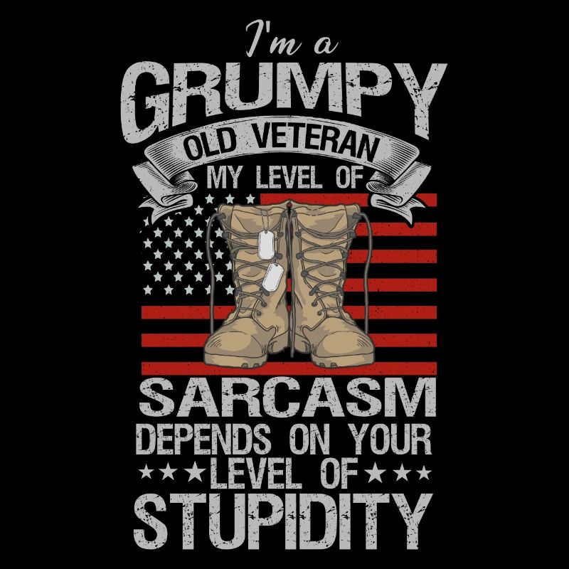 I'm a grumpy old veteran funny
