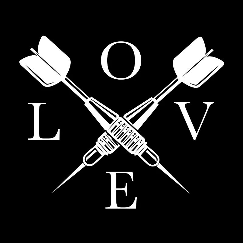Darts Love Darts Dartsport Gift Idea