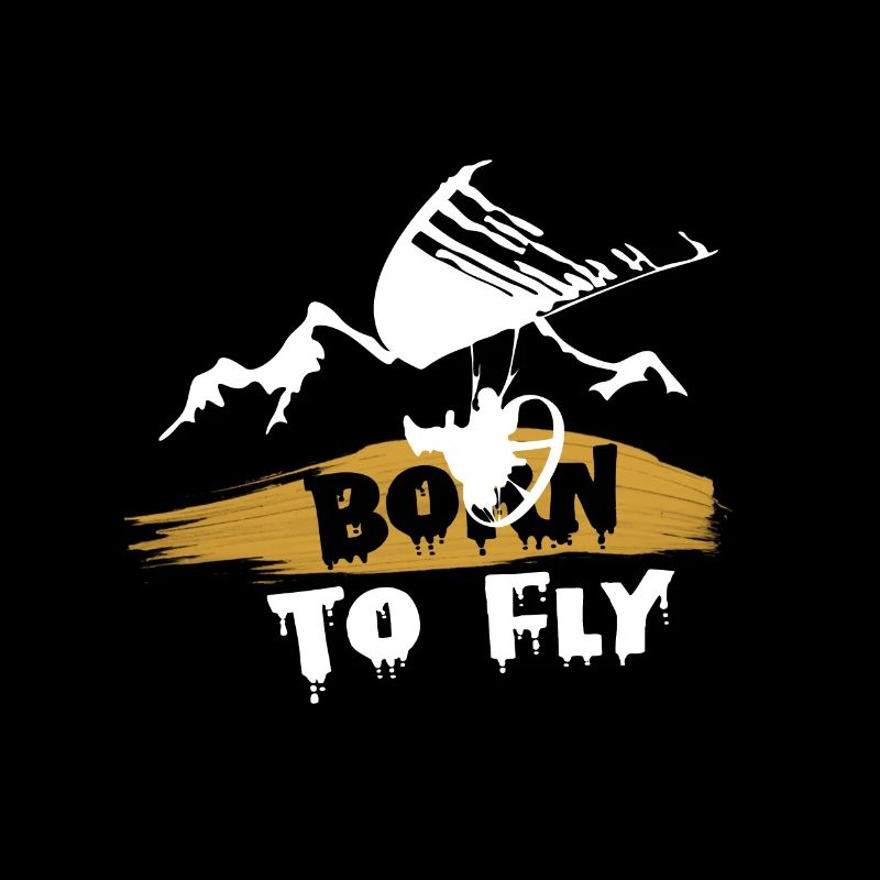 Né pour voler en paramoteur