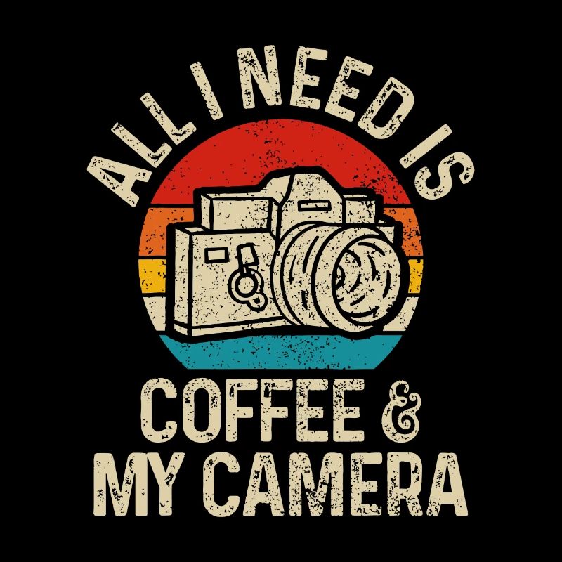 Photographer Gift Coffee & Camera