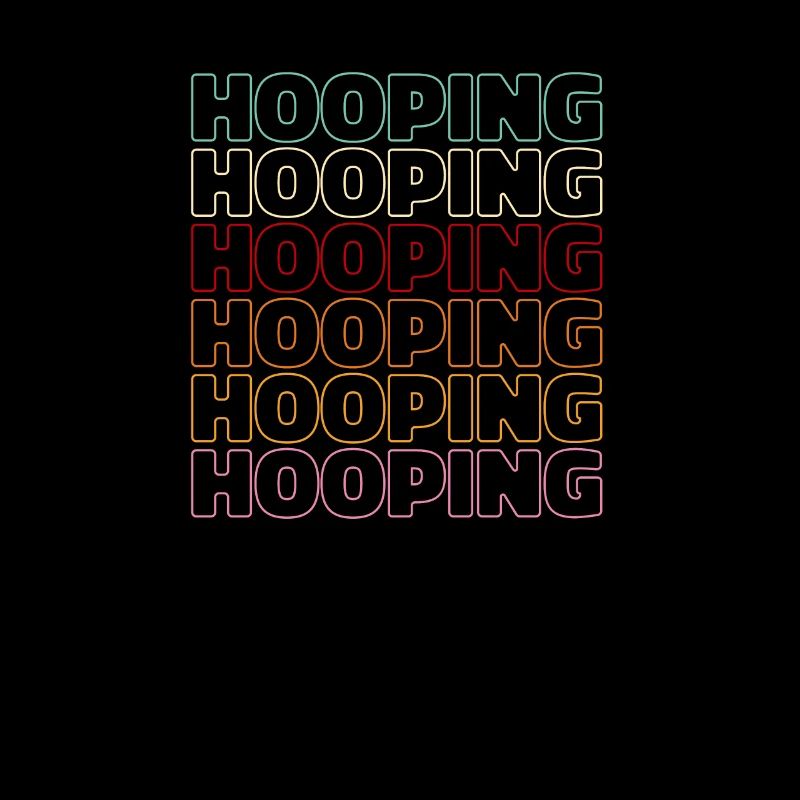 Retro Vintage Hooping Hooping Hula Hoops