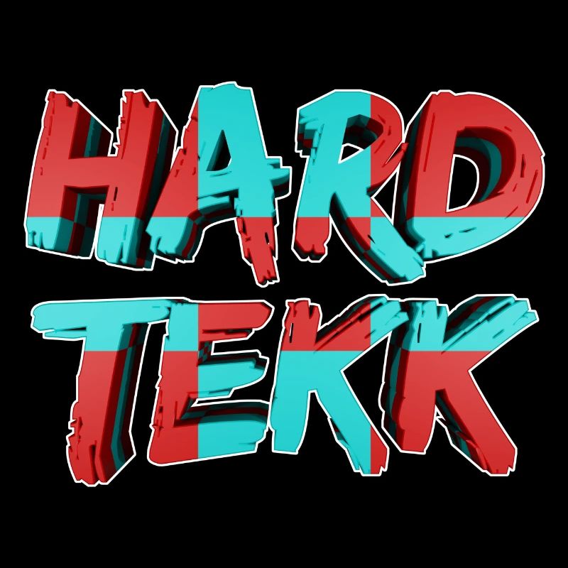 lettrage HardTekk 3D 004