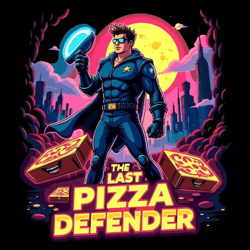 The Last Pizza Defender Artwork
