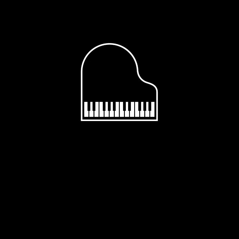 Piano - représentation minimaliste