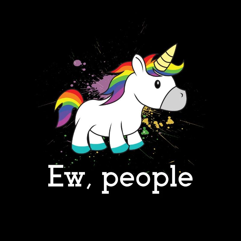 Ew Menschen Einhorn