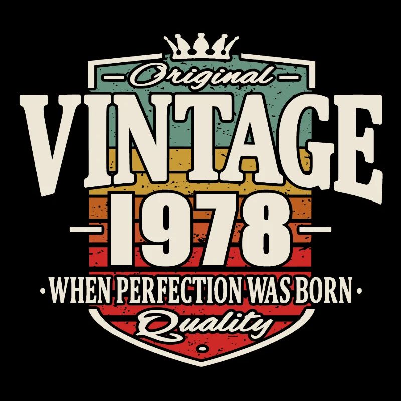 Vintage retro 1978