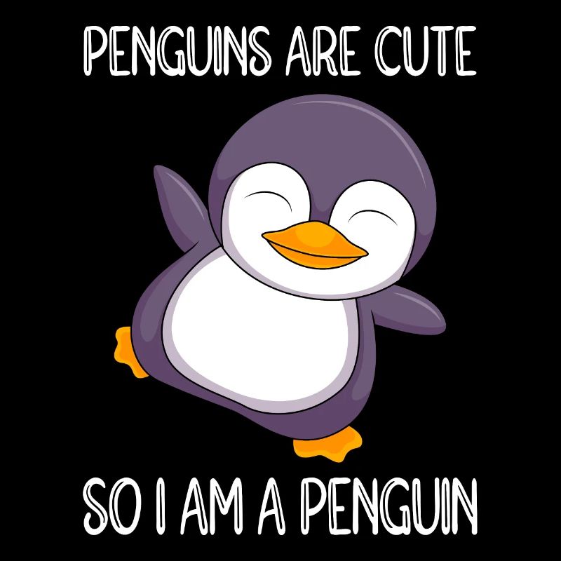 Pinguine sind süß ich bin ein Pinguin Liebe Kinder