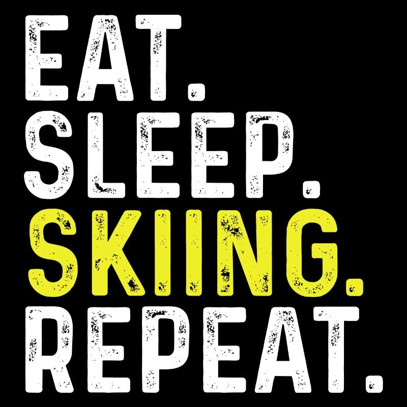 Manger du sommeil Ski Répéter