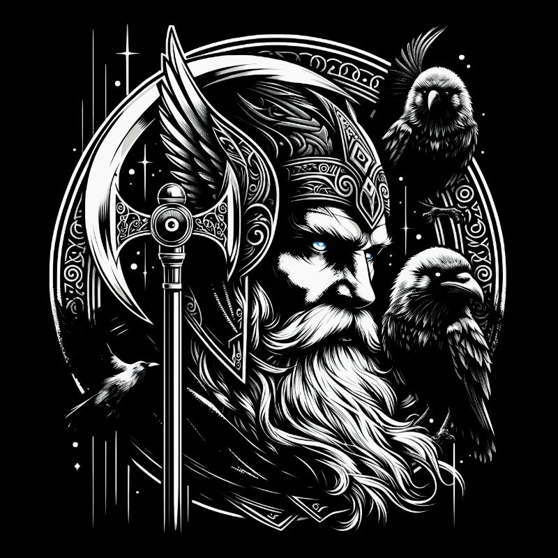 Odin Wikinger Gott