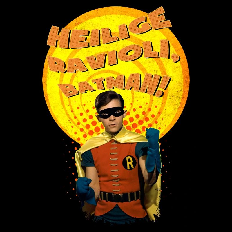 DC Comics Batman Robin Rétro Humour