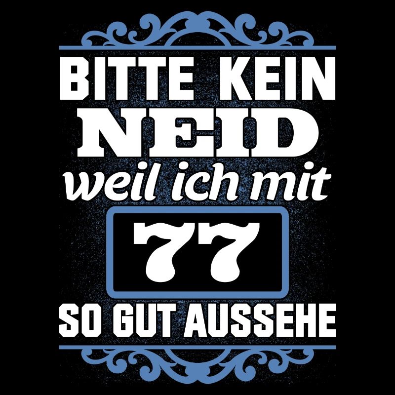 77. Geburtstag 77 Siebenundsiebzig Jahre Geschenk