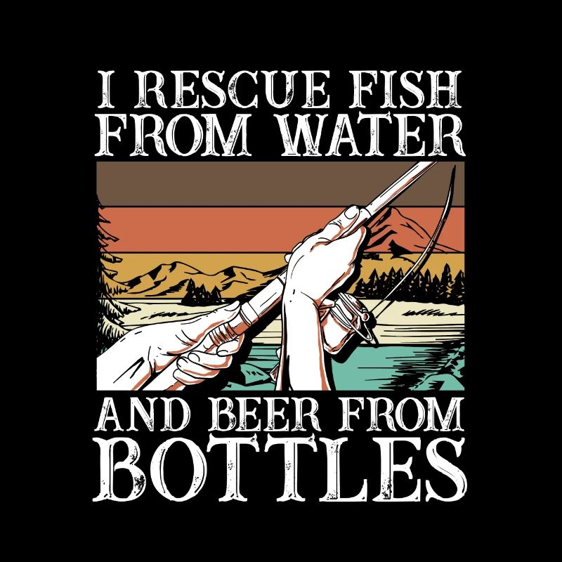 I Rescue Fish From Water And Beer From Bottles