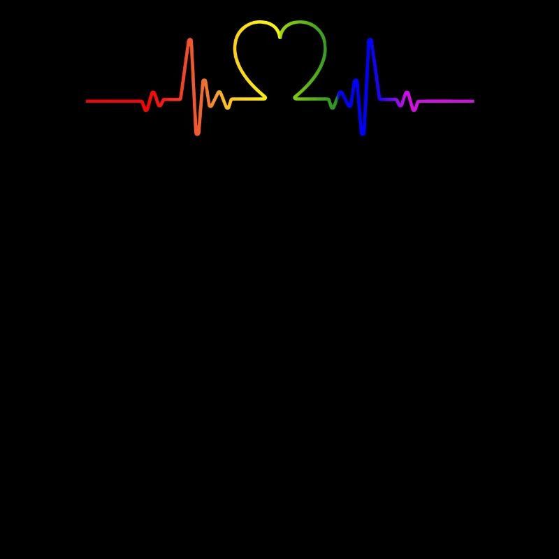 Lgbt Stolz Herzschlag