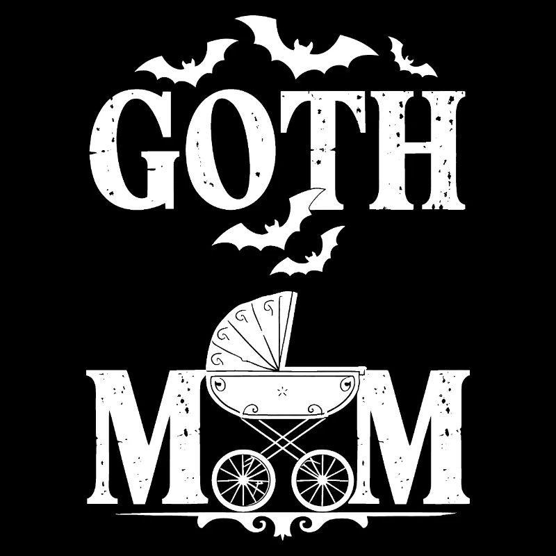 Maman gothique ! Alt Esthétique Goth Maman Emo