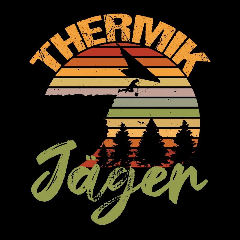 Drachenflieger Pilot Thermik-Jäger